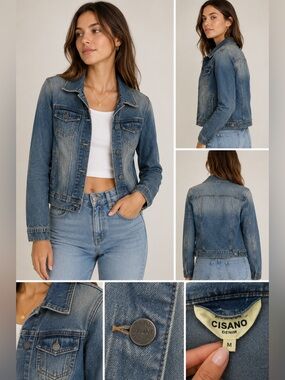 Ci Sono Blue Jean Jacket Classic Denim Style